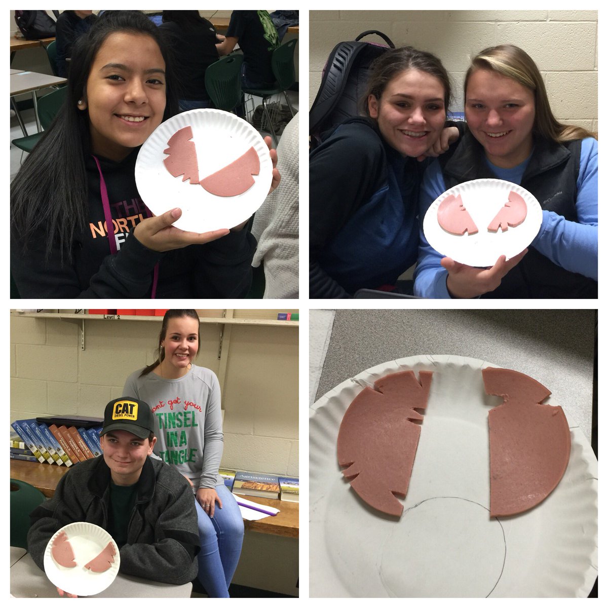 MrsBostic17's tweet photo. It may be the last week before Christmas break, but we have still used what we have learned to make some yummy and interesting things! #soilprofiles #earnotching @SJHSTrojans https://t.co/xbQrTTZPnG