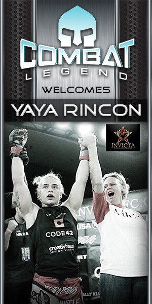 COMBATLEGEND1's tweet photo. Combat Legend is excited to announce a brand new partnership with the very talented, up and coming, Invicta FC Fighter, Yaya Rincon @shai_yaya . We look forward to a long and rewarding relationship as she rises through the ranks and look ahead in anticipation of a great 2018! https://t.co/bkRUz7kx7W