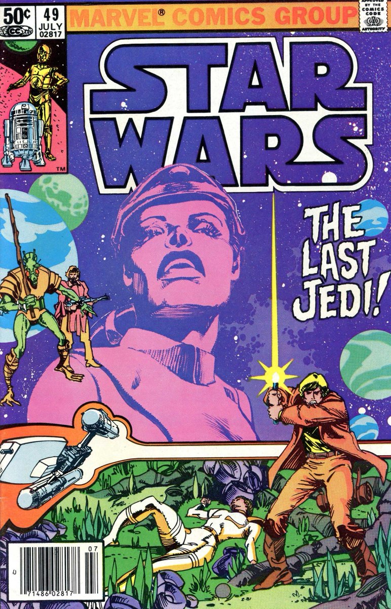 marvelinthe80s's tweet photo. Star Wars #49 by Mike W. Barr and @WalterSimonson (1981)

#Marvel #Comics #80s #1980s #StarWars #TheLastJedi #LastJedi #WaltSimonson #Art #ComicArt #MarvelComics #Marvelinthe80s https://t.co/nKHbQuTO8k
