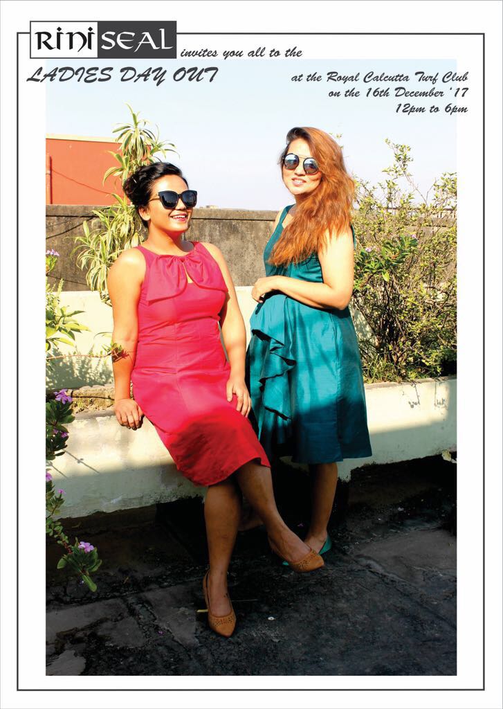 RiniSealDesign's tweet photo. #RiniSeal will be at #LadiesDayOut at RCTC...Races start at 12.30..&amp;entry is #FREE for all you beautiful women..a fab day at the races in #Kolkata.. https://t.co/JRd5GAPJgn