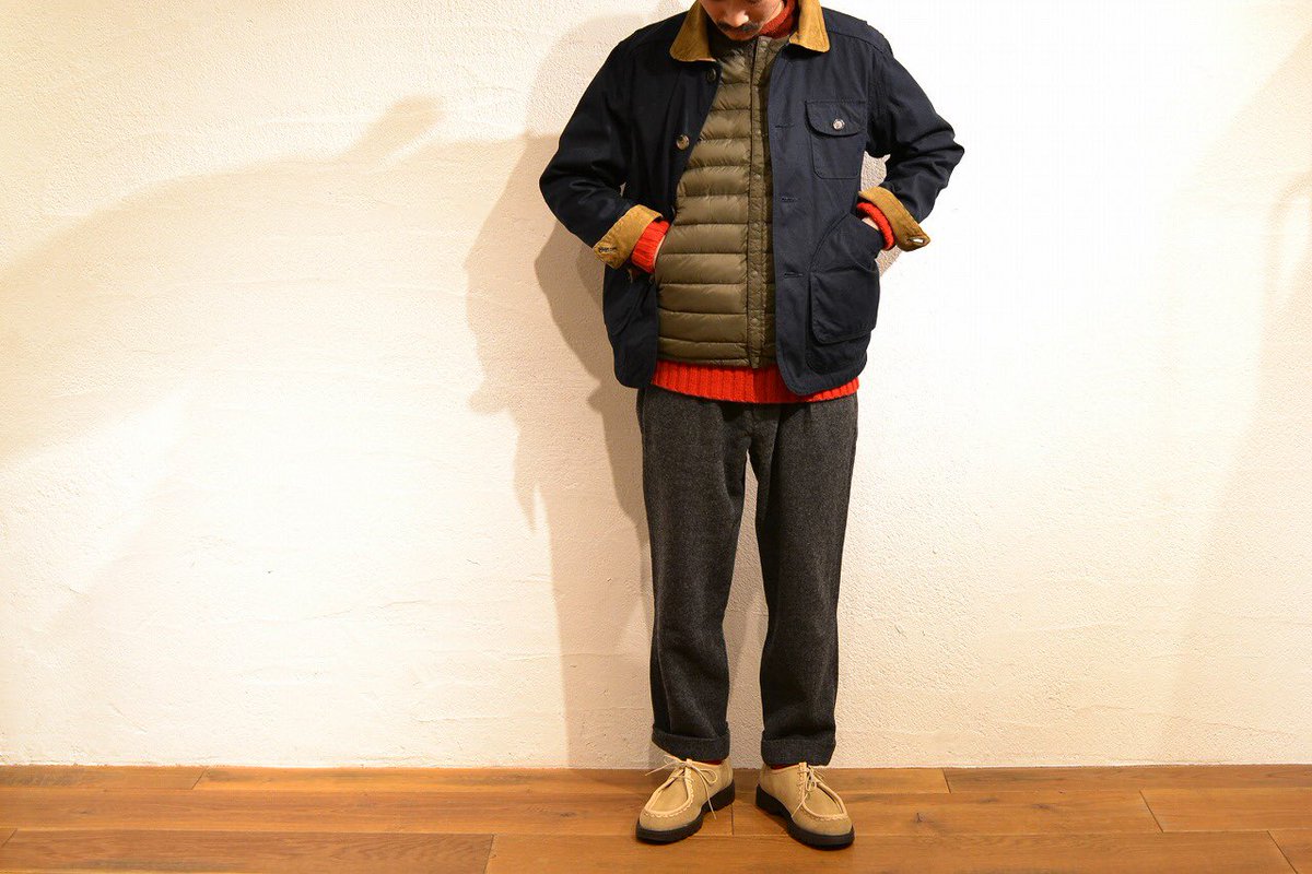 pelican_mens's tweet photo. .
12.15 【STYLE SAMPLE】
.
JACKET / Pelican Original
.
BLOGでも数枚UPしました
ぜひご覧ください
.
#pelicanmens #stylesample #pelicanoriginal #huntingjacket #harrowtownstores #jamiesons #individualizedshirts #hunit #kleman #danton #kato #aurorashoes #sunshinepluscloud https://t.co/SoPgRygOje