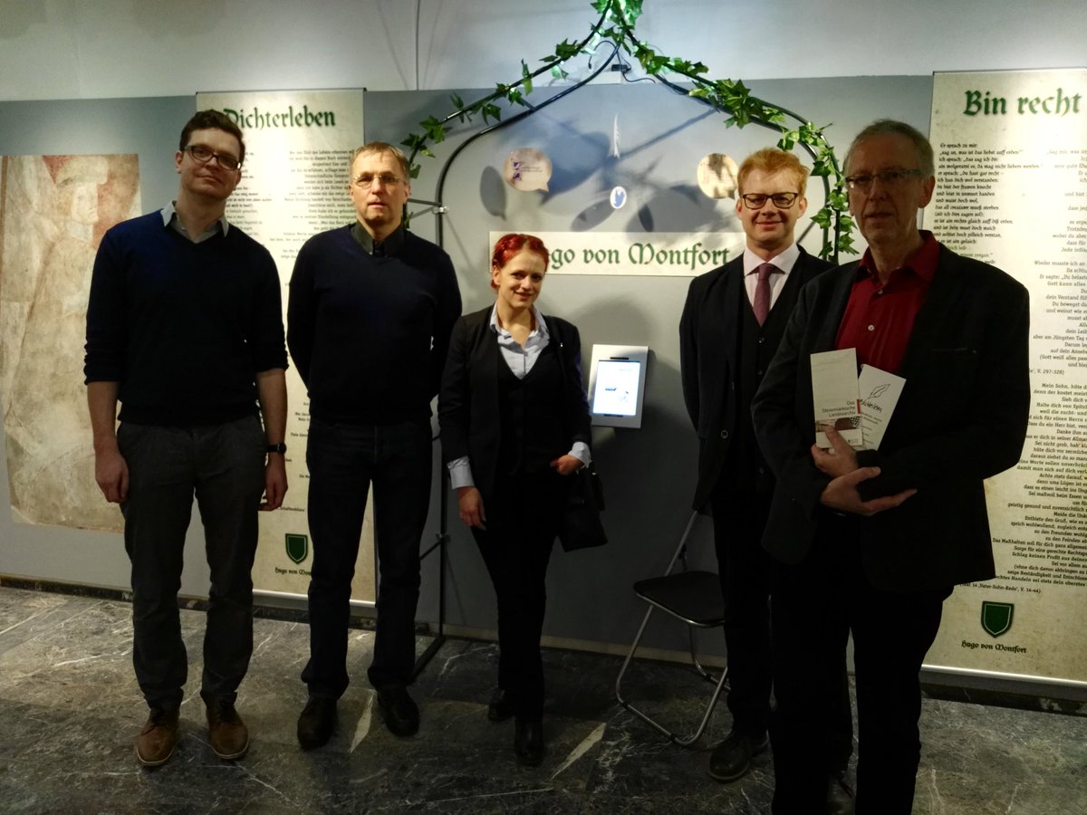YMSchwinghammer's tweet photo. #dichterleben freut sich über Besuch aus Deutschland im #Landesarchiv in #Graz https://t.co/NEpPq8Hqqi