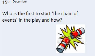 Sharn_English's tweet image. English Advent - Year 10 revision task - Day 15