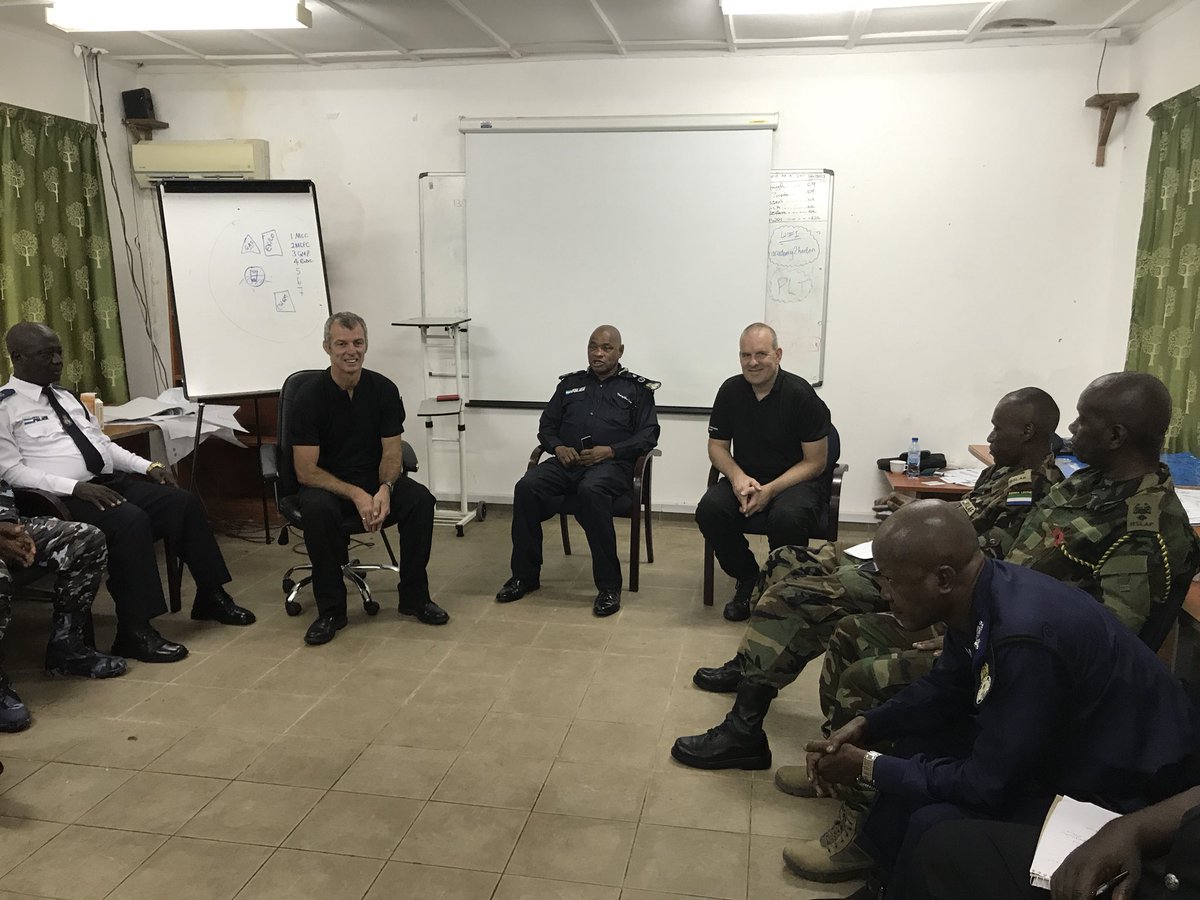 richard_wilshaw's tweet image. Fantastic experience teaching Silver commanders in Sierra Leone in October . A thought provoking trip. #commandtraining