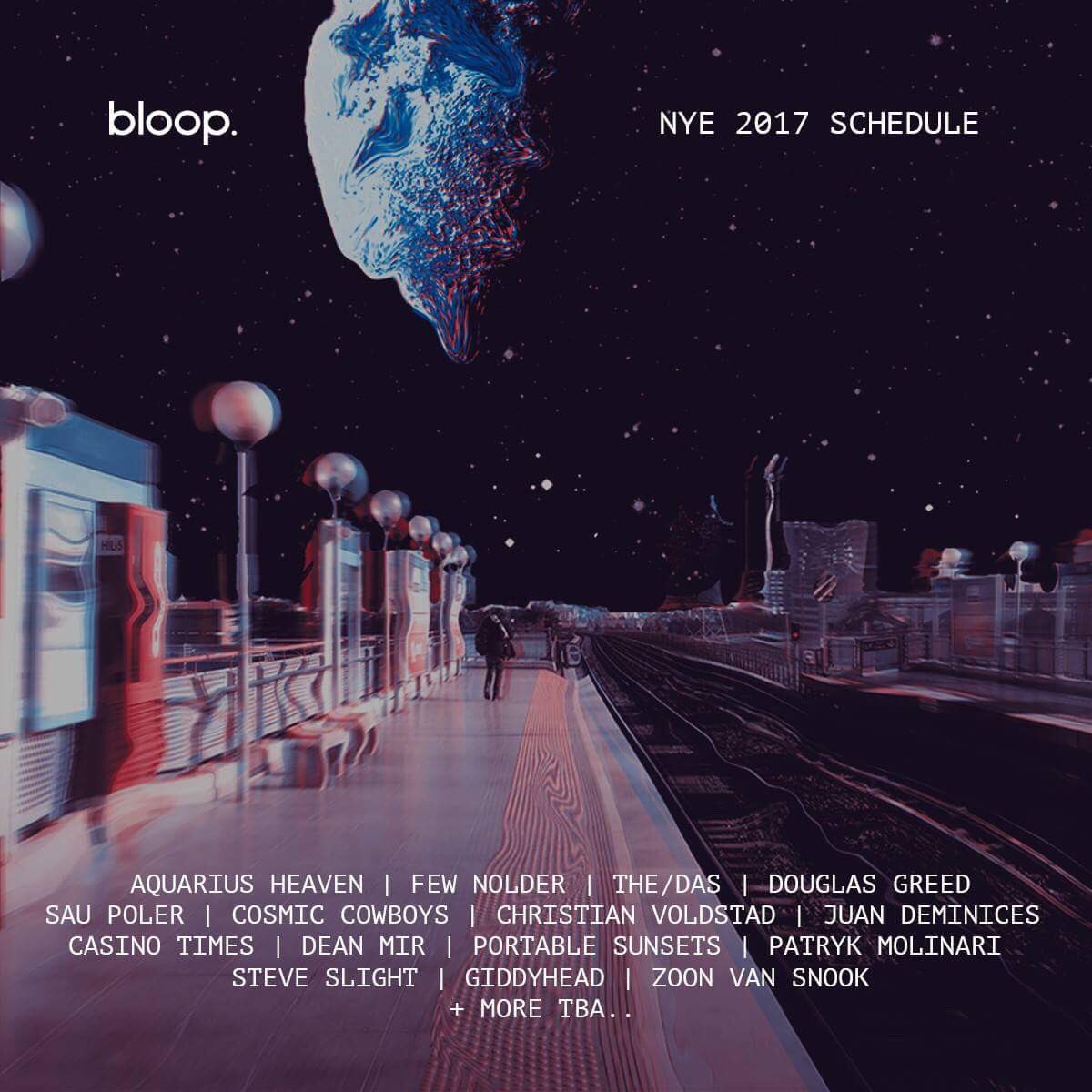 The latest additions to our NYE Radio Schedule 2017 - Exclusive guest mixes and radio shows broadcasting on the eve of the new year ✨🎉 📻