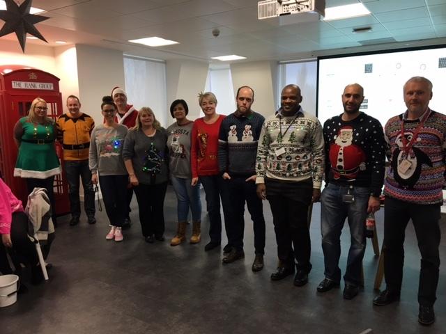 RankGroupPeople's tweet photo. #RankGroupPeople - Christmas Jumper Day - we celebrated a little earlier in the week - here's some of the few chosen as having the best in the company https://t.co/BnK19U26aD