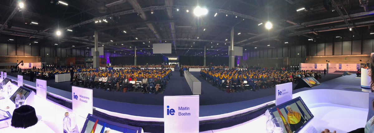 Martin_J_Boehm's tweet photo. Kicking off the graduation at @IEbusiness https://t.co/79TJvnEK2y