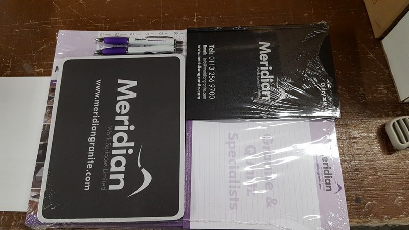 PRSYorkshire's tweet photo. Brand New Xmas Gift Bags for Meridian! 🎄 https://t.co/7BKeSS7XbM
