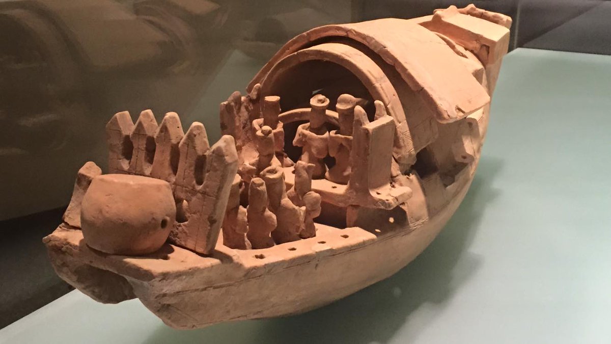 SarahWardAU's tweet photo. #FridaysFind - Eastern Han Dynasty model boat from recovered from Tomb No. 14, Liangjundong, Sanhe Village, China, now on display at Hong Kong Museum of History #boats #gravegoods #maritime #ethnoarch #museums #HongKong https://t.co/mR6226Ifg9