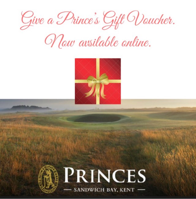 Struggling for gift ideas ? Prince’s gift vouchers are available now princesgolfclub.co.uk/gift-vouchers