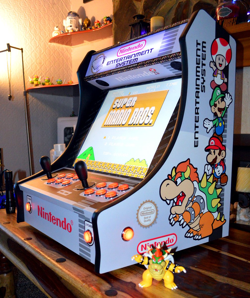 Mini Arcade Machines Pa Twitter Custom Nes Tribute Bartop Arcade