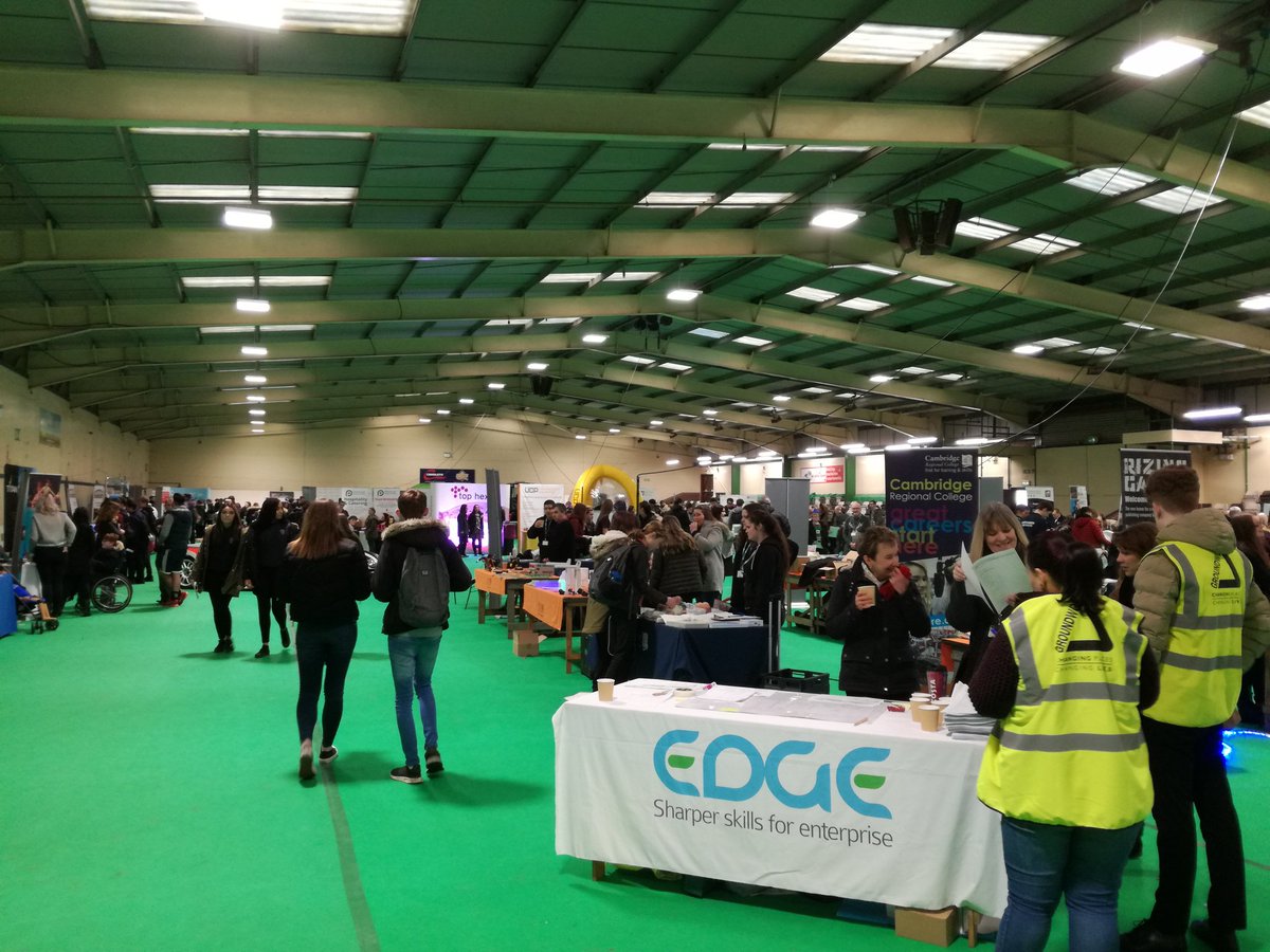 KeystoneSuzanne's tweet photo. Busy morning so far at the EDGE careers fair! @cambschamber https://t.co/wHf75fcwBK