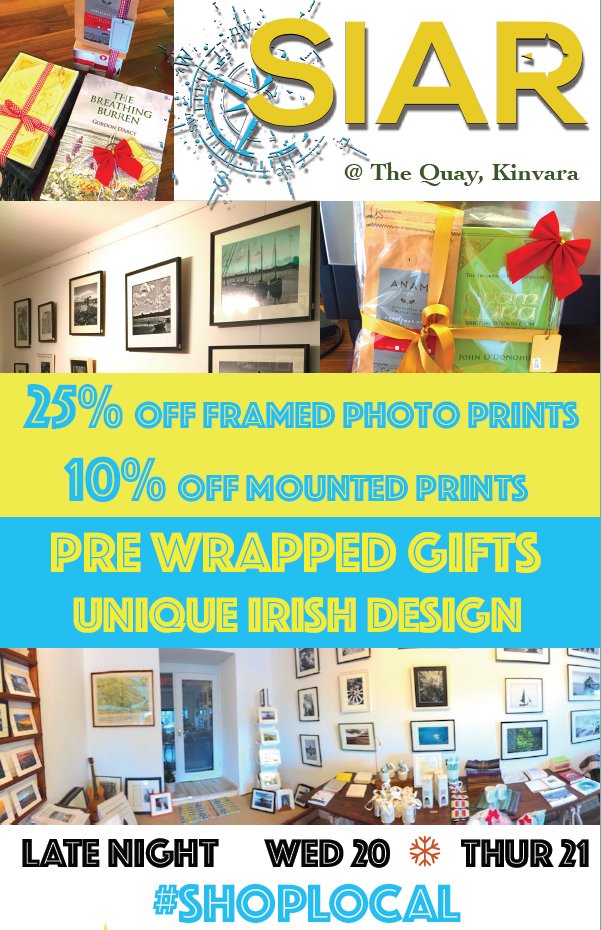 Christmas specials at Siar! Feel free to share! #siarshare #kinvaraproud #kinvarachristmas #siardesign #12daysofchristmas