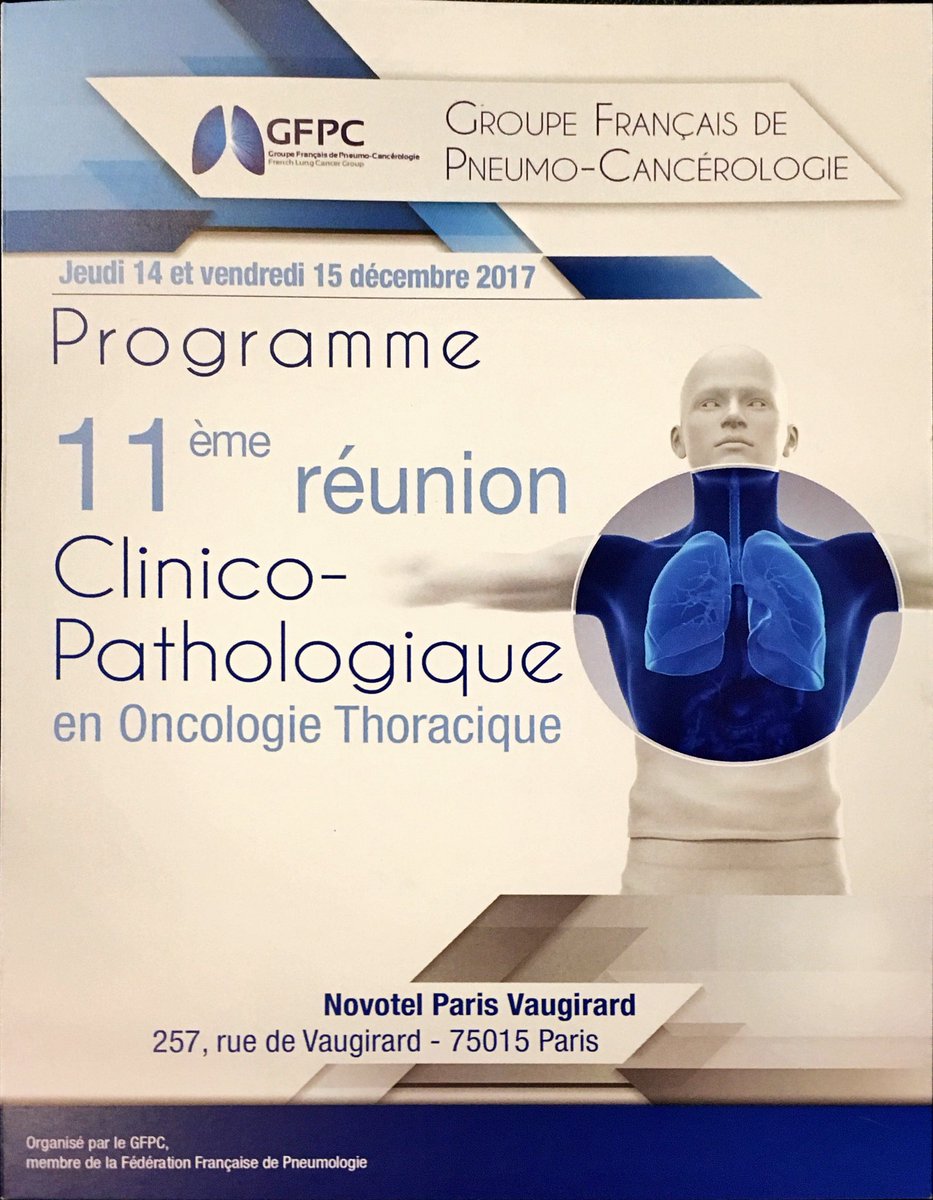 Un programme toujours aussi riche et passionnant #myGFPC