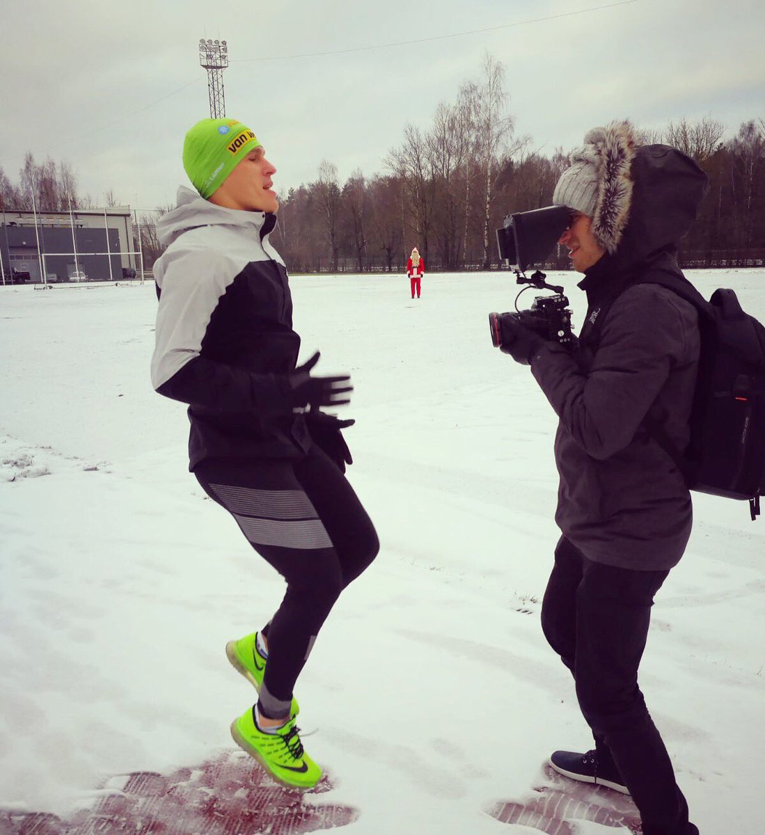 Behave! Santa 🎅 is watching you 🙈 <a href="/SportlandLV/">Sportland</a>