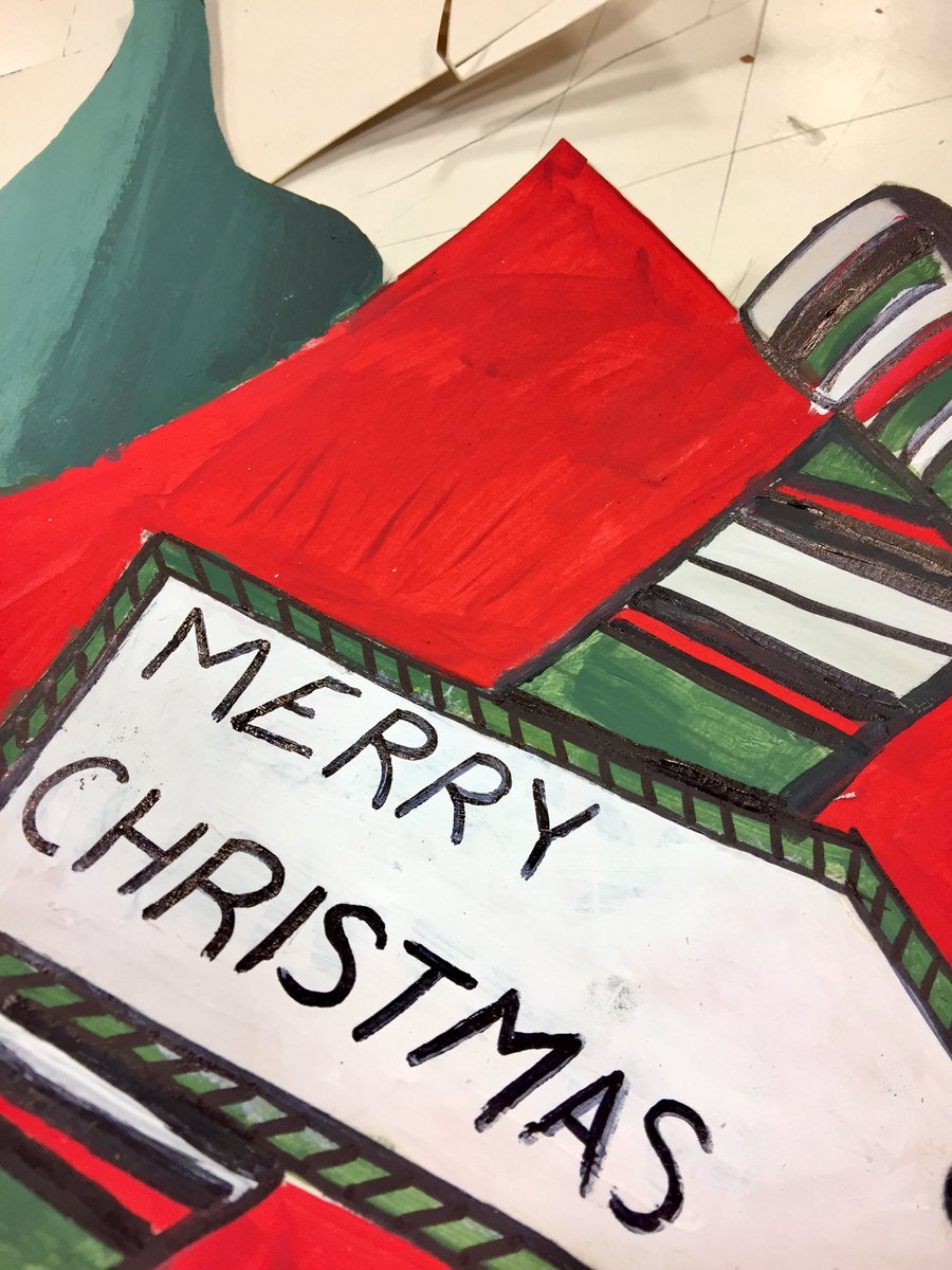 stjohnspics's tweet photo. Another advent window reveal this weekend designed by St John’s Year9 students. Can you guess what the them is @batownteam @stjohnseagle @StJohnsArt https://t.co/A5rmlnf5zo