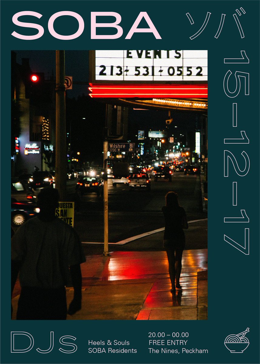 It's FRIDAY and we've got a treat for you all as <a href="/soba_ldn/">SOBA</a> DJs are in the house, alongside Heels &amp; Souls throwing down a set, and entry is completely £0.00!
It's our FINAL WEEKEND of being open, so please invite your mates and tell them to invite theirs! + we're open 'til 1AM.