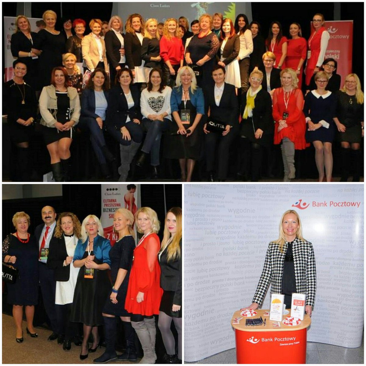 ClassLadiesNGO's tweet photo. @PocztowyBank był naszym partnerem podczas Kongresu #KobietaEko 🌱 Dziękujemy #ClassLadies 👠 #Biznes https://t.co/sOl6bEmGzM https://t.co/devT0iNKl8