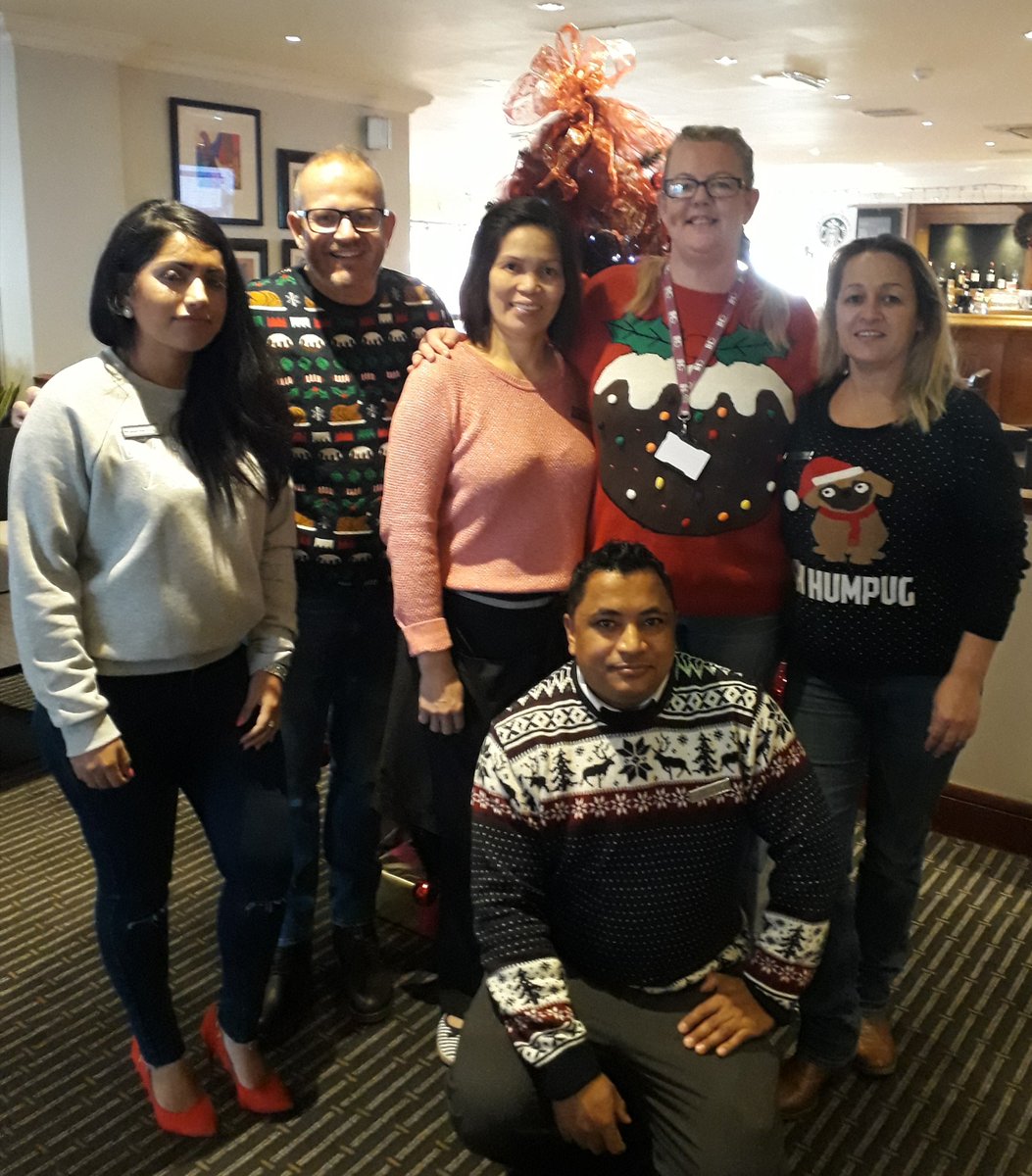 It's Christmas Jumper Day #ChristmasJumperDay #Norwich #Norfolk #TeamNorwich # HolidayInn