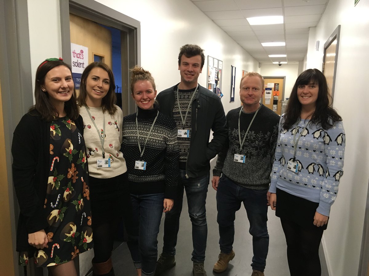 yourCOPC's tweet photo. So many amazing #Christmas jumpers! Well done everyone. Don't forget you can still donate to Portsmouth's Second Chance Children's Charity by visiting any of our reception desks. #ChristmasJumperDay @HighburyJournos @HighburySalons @PortsmouthProud https://t.co/ydEyS2q5Vl