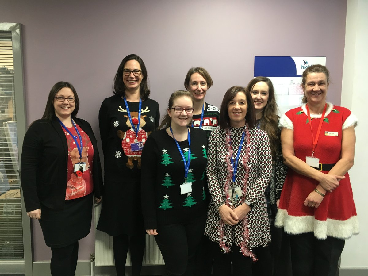 yourCOPC's tweet photo. So many amazing #Christmas jumpers! Well done everyone. Don't forget you can still donate to Portsmouth's Second Chance Children's Charity by visiting any of our reception desks. #ChristmasJumperDay @HighburyJournos @HighburySalons @PortsmouthProud https://t.co/ydEyS2q5Vl