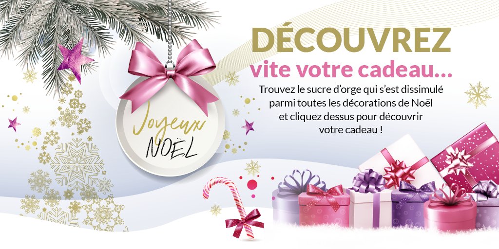 🎄🎁🎅 Participez à notre grand jeu de Noël... 
 Un cadeau vous y attend...
 Alors retrouvez vite le sucre d'orge qui se cache dans le site horoscope.fr
 #JoyeuxNoël #cadeau #surprise #15décembre