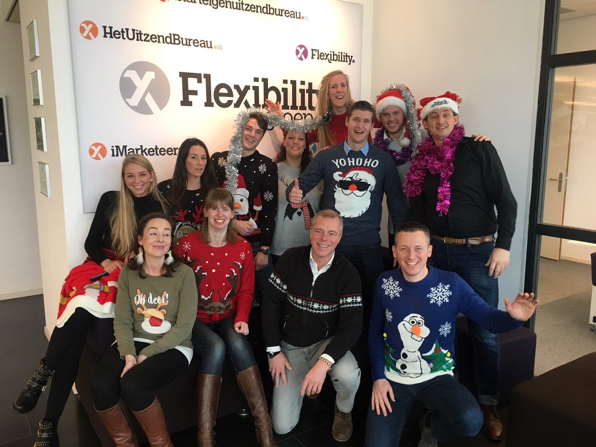 FlexibilityGr's tweet image. Ook de Flexibility Groep doet mee aan de #foutekersttruiendag. Wij hebben geld ingezameld voor @savechildrennl​. Draag jij ook jouw steentje bij? #FKD17.