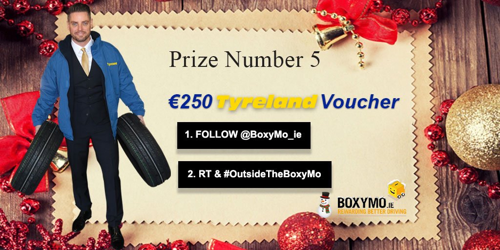 askboxymo's tweet photo. Prize number 5️⃣ is a €250 Voucher for @tyreland_chain > https://t.co/eSSfnTVHo0 https://t.co/X2oeGemLRM