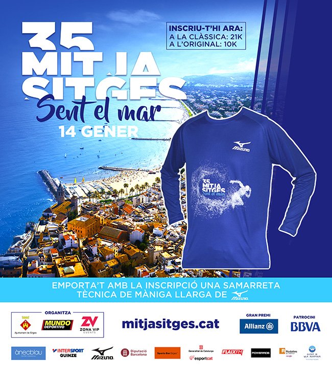 Mitja Marató Sitges tweet media