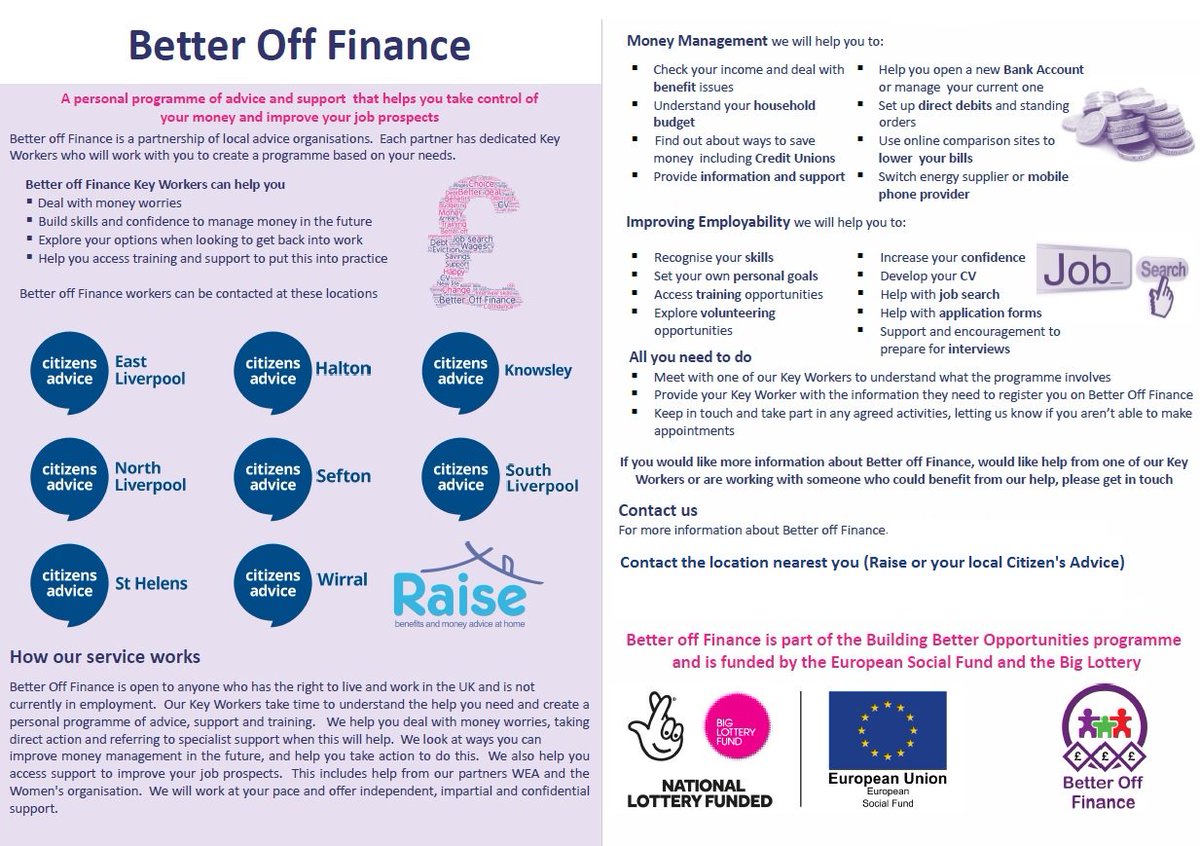 thewostandby's tweet image. #Merseyjoblinkhour Anyone buried under personal debts, housing problems &amp;amp; other financial concerns that are preventing you from looking at employment opportunities - speak to our team FREE