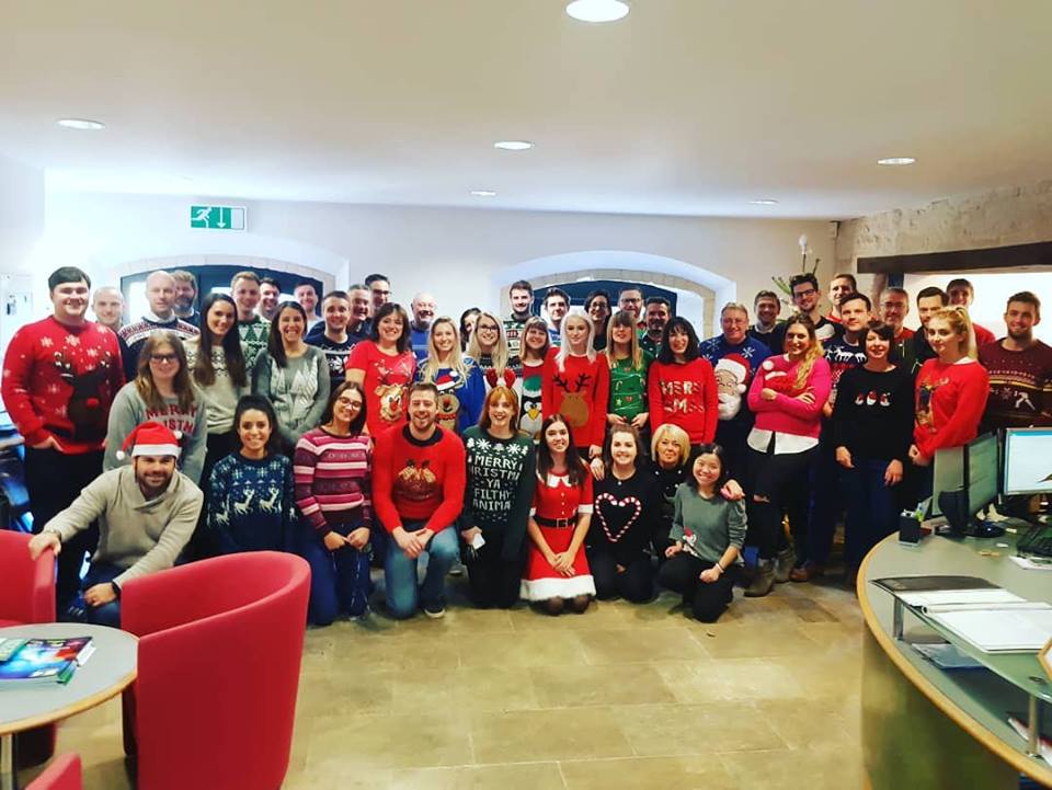 RidgeLLP's tweet photo. It's the #Oxford Office #ChristmasJumperDay! We are raising money for Save the Children UK! βπ #SaveTheChildren #JumperDay #Christmas #Fun #Work #Ridgellp https://t.co/yG8IwkEmHL