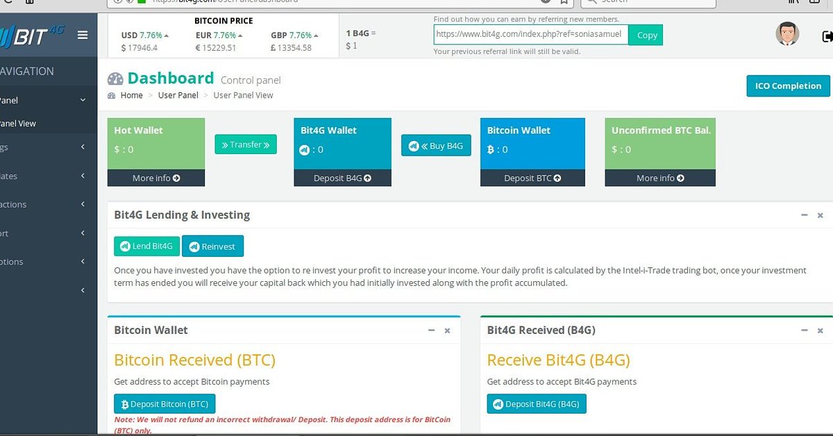 SoniaSa28680972's tweet image. Dear friend's 
Bit4G is live now if you have not registered yet register now to earn good income 
:Bit4G.com/index.php?ref=… #Bit4G #mumbai #pune #indonesia #philippines #thailand #bitcoin #mlm #mlmsuccess #networkmarketing #networking #networkingbiz #onlinecrypto #onlineearn #se