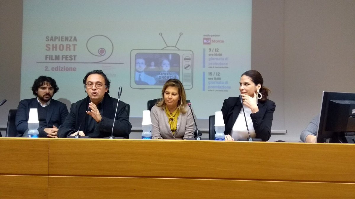 SapienzaRoma's tweet photo. @SapienzaSFF @brandinglovee @Dasscinemag @AndreaMinuz @cinematicroma @raimovie @CasadelCinema @Roma_Web_Fest @RaiCinema @CittadinidiTwtt #now: Giornata di premiazione della 2ª edizione del Sapienza Short Film Fest (ora, v. Volsci 122) https://t.co/8qPQvdEBkD #SSFF17 #SSFF #Dass_Sapienza https://t.co/VwQqCs9xel