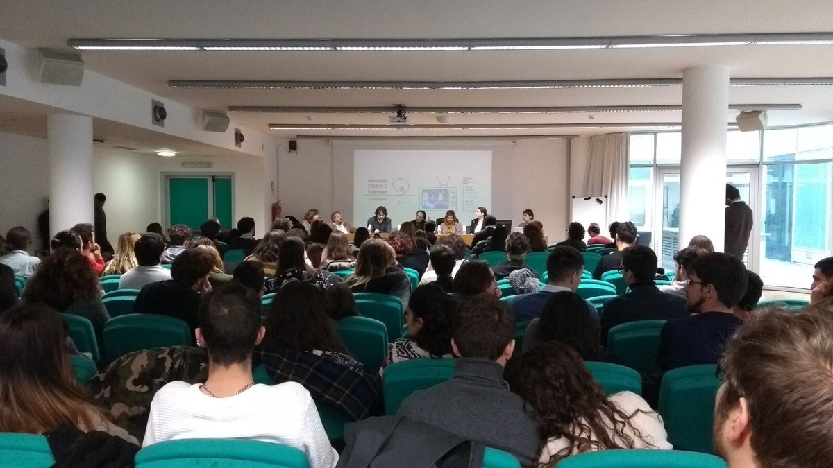 SapienzaRoma's tweet photo. @SapienzaSFF @brandinglovee @Dasscinemag @AndreaMinuz @cinematicroma @raimovie @CasadelCinema @Roma_Web_Fest @RaiCinema @CittadinidiTwtt #now: Giornata di premiazione della 2ª edizione del Sapienza Short Film Fest (ora, v. Volsci 122) https://t.co/8qPQvdEBkD #SSFF17 #SSFF #Dass_Sapienza https://t.co/VwQqCs9xel