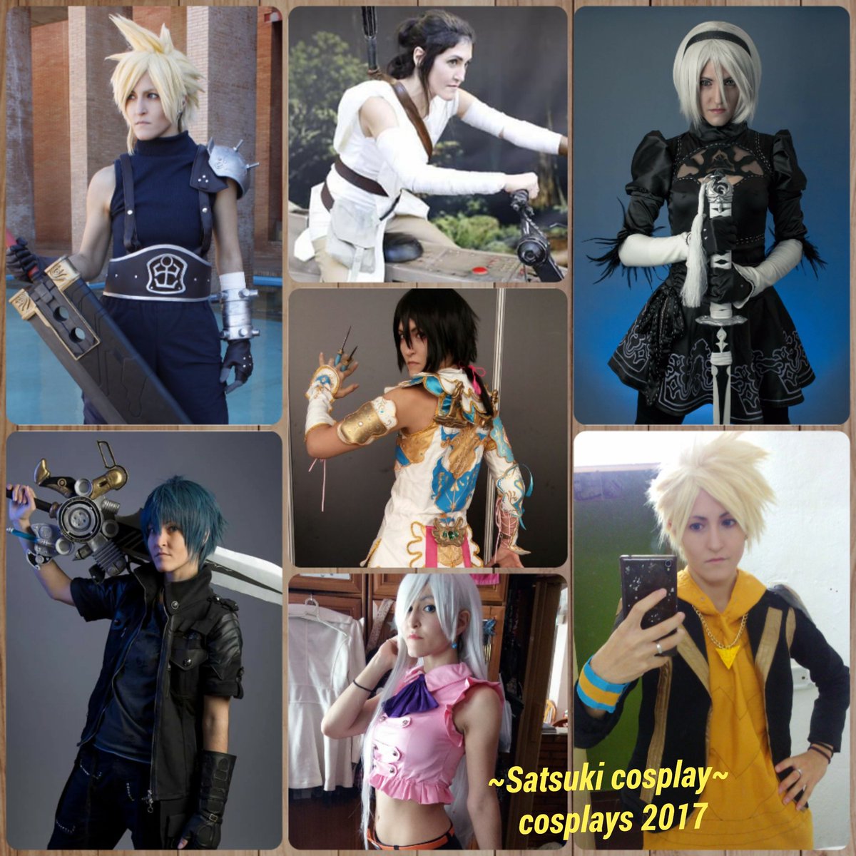 SatsukiCosplay's tweet photo. Gracias por todo el apoyo y lo vivido en este año, todo lo que he hecho ha sido con ilusión y alegría gracias a ustedes!
Sigamos haciendo del cosplay un mundillo maravilloso con menos odio y más felicidad y amistad <3
#cosplay #cosplayer #adekan #ff7 #cloud #cosplay2017 #NieR https://t.co/FZKzvXrLTC