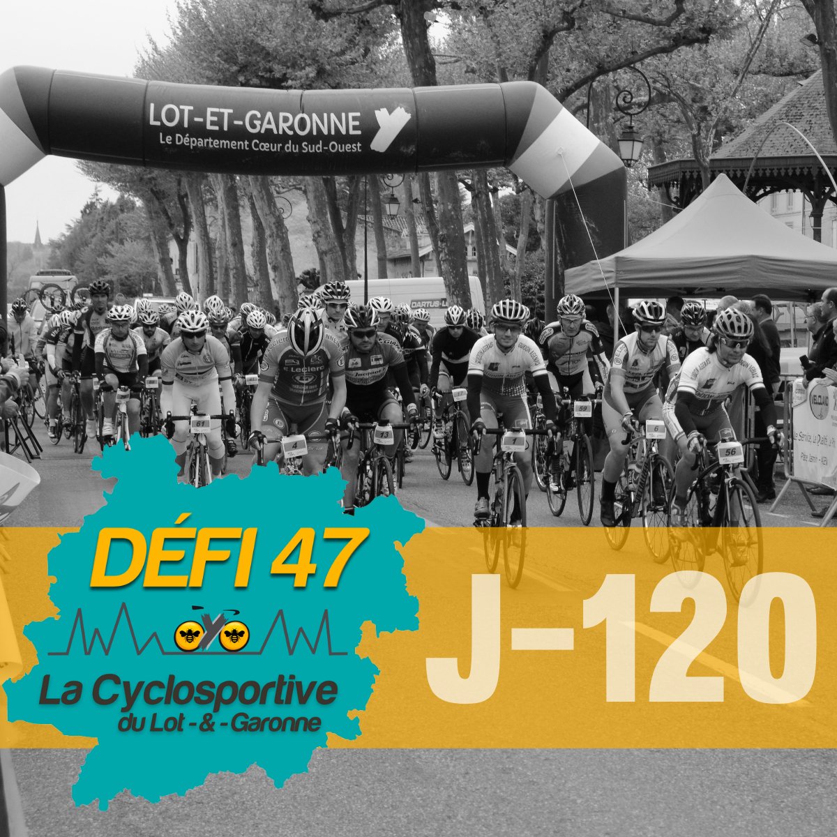 defi47ffc's tweet photo. DEFI 47, édition 2018 

J-120 avant le Défi 47 !

Défi 47 : https://t.co/k9hn6ZidH9

#Defi47 #cyclosportive #FFC https://t.co/WNo7d5wjpB