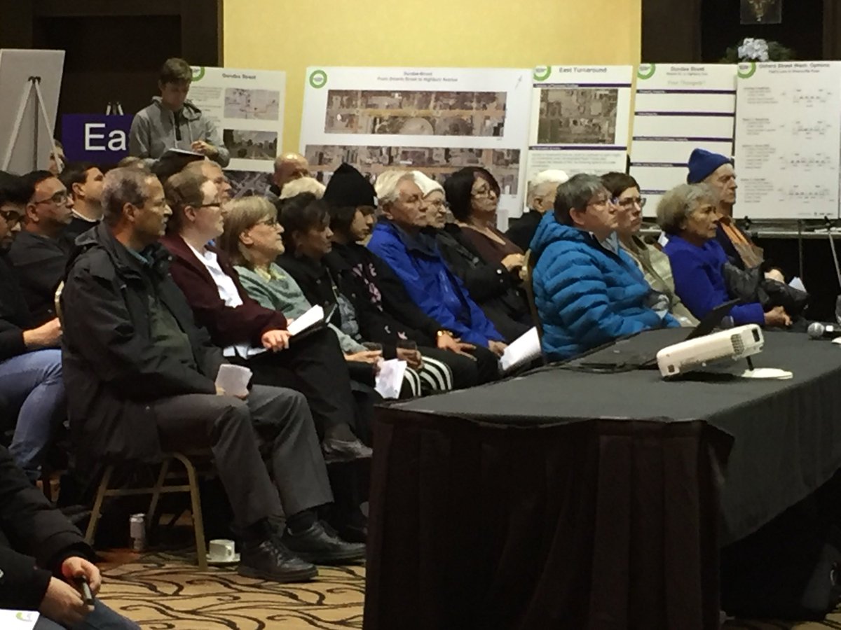 iamsensational's tweet photo. Interested audience at South London (Ontario) BRT presentation last evening at Four Points Hotel. #ShiftLdnOnt, #LdnOnt. https://t.co/vLyzrMo1ny