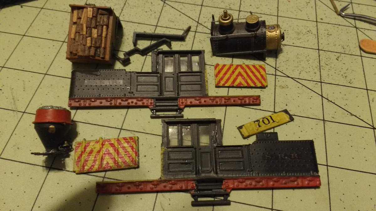 TycoDepotdotcom's tweet photo. We model everything. MDC Climax kitbashed from HO to HOn30, narrow gauge, in-progress. #customtrains
#hoscale #modeltrains
#train_nerds #pocket_rail #railroad
#trains #railways #logging #railroad
#modeltrain #modelrailroad https://t.co/5W67DnDcsU