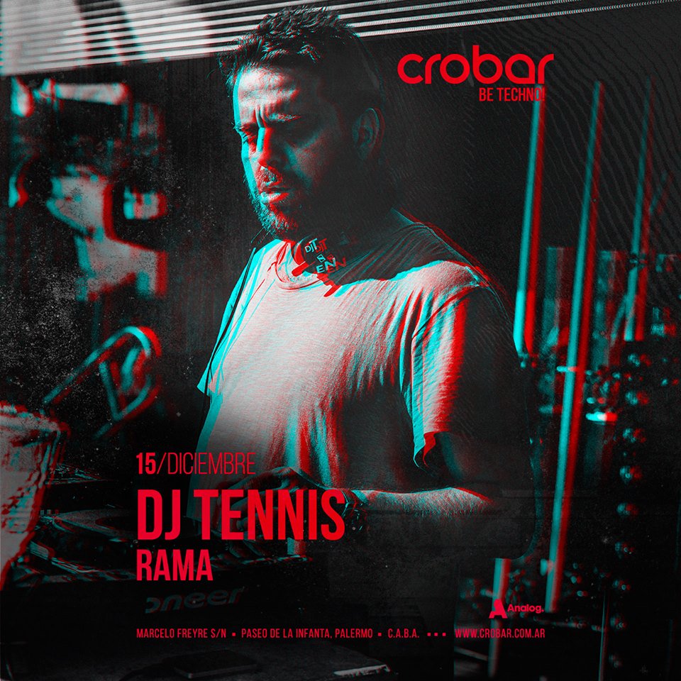Big Winter event in Buenos Aires with our very own DJ RAMA <a href="/DjRama/">Rama</a> headlining with <a href="/dj_tennis/">Dj Tennis</a> at @CrobarBeTechno Be Techno Be there! Info below: #betechno #buenosaires #crobarbuenosaires #crobar #club #nightclub #argentina #djtennis #rama #dj #djlife #crobarbetechno
#viernes