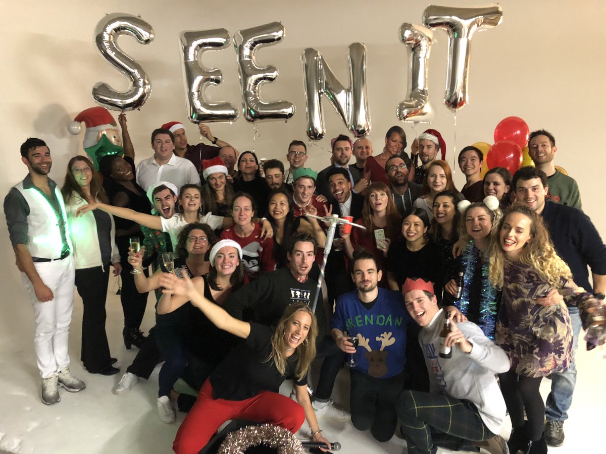 _seenit's tweet photo. ππ
The Seenit Christmas Party was so AMAZING! π
π
Thank you for all your help #LockStudios & our xmas squad!
Such a great evening of dancing, drinks, speeches, & a LED light show
#LifeAtSeenit #TeamSeenit #EastLondon https://t.co/bqOf6FRIP3
