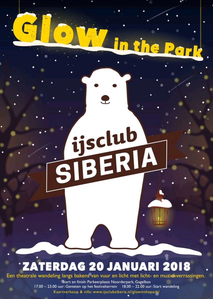 IJsclubSiberia's tweet photo. Dé voorverkoop van Glow in the Park 2018 gestart! Theatrale wandeling langs bakens van licht. Lichtkunst, lekkere hapjes én acts. Toegangskaarten: https://t.co/1UnyscdVVD
#glowinthepark #glow #lichtpuntjes #ijsclubsiberia #stutopen
#wijvierendebuurt #Gagelbos #Overvecht #Utrecht https://t.co/x6DX4eTPSj