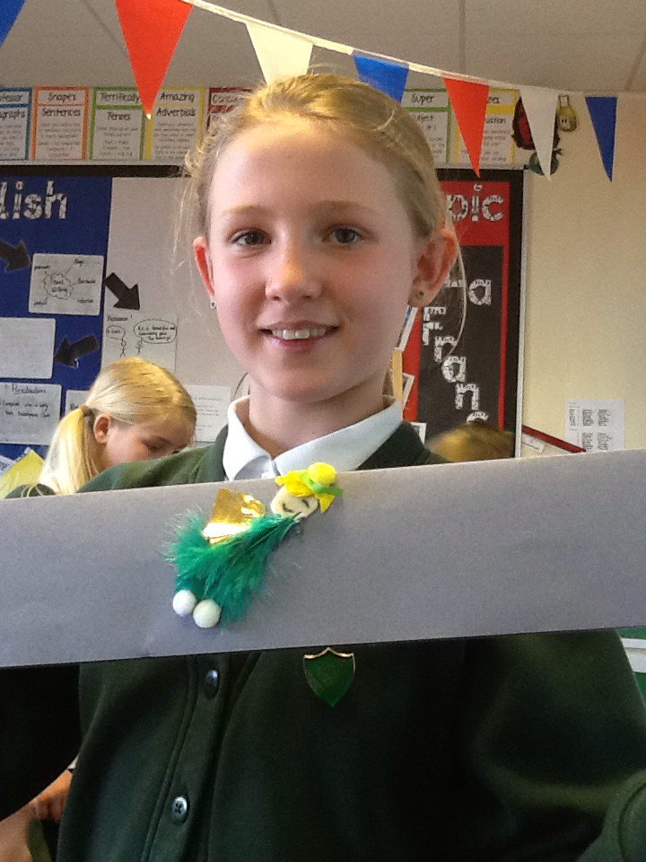 shakespearePPS's tweet photo. We're busy making Peter Pan inspired Christmas Party Hats ready for Monday. Some fab designs! https://t.co/jfSREHlq8k