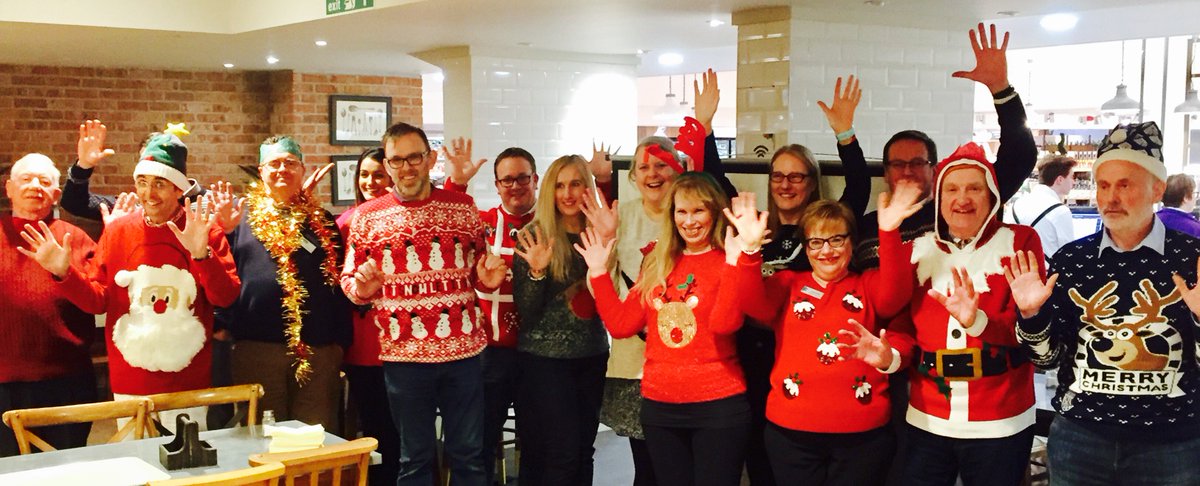 WBBClub's tweet photo. 🌲Didn't we all look festive this morning🌲#ChristmasJumperDay #SaveTheChildren 
@SourceWorcester @RecognitionExpr @ImSaninaKaur @N_ewStarts @jotill @callminders @EfficientJulie @JuneMills @gluedlimited @SimplyManageGuy @paulbuddhabook @stevepitt https://t.co/RPiG3gF6J1