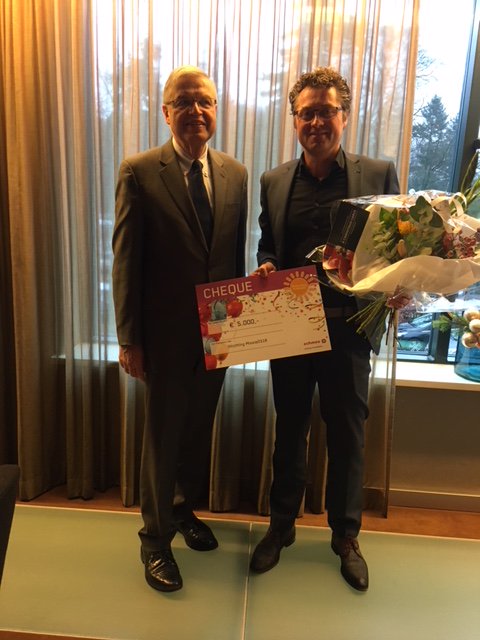 Deze week mooie cheque ontvangen van Achmea Foundation tbv Stadsakkers Veenendaal <a href="/Missie0318/">Missie0318</a> Hartelijk dank <a href="/achmea/">Achmea</a>! Felicitaties ook aan de andere 21 vrijwilligersprojecten die in de prijzen vielen.