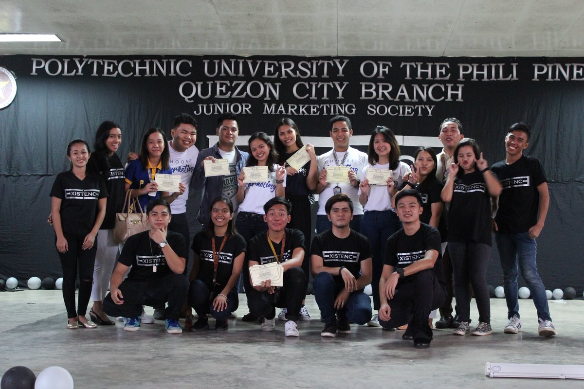 jmspupqc's tweet photo. 121317 | PUP-QC Junior Marketing Society together with Philippine Junior Marketing Association 

#ChooseMarketing #JMSExistence #JMSSeminar2017 https://t.co/u72nO9gtrc