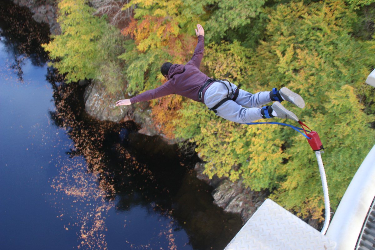 bungeescotland's tweet photo. We still have space this weekend for our #bungee and #bridgeswing or why not do both for only £119.00 https://t.co/4PJWpaHvO8