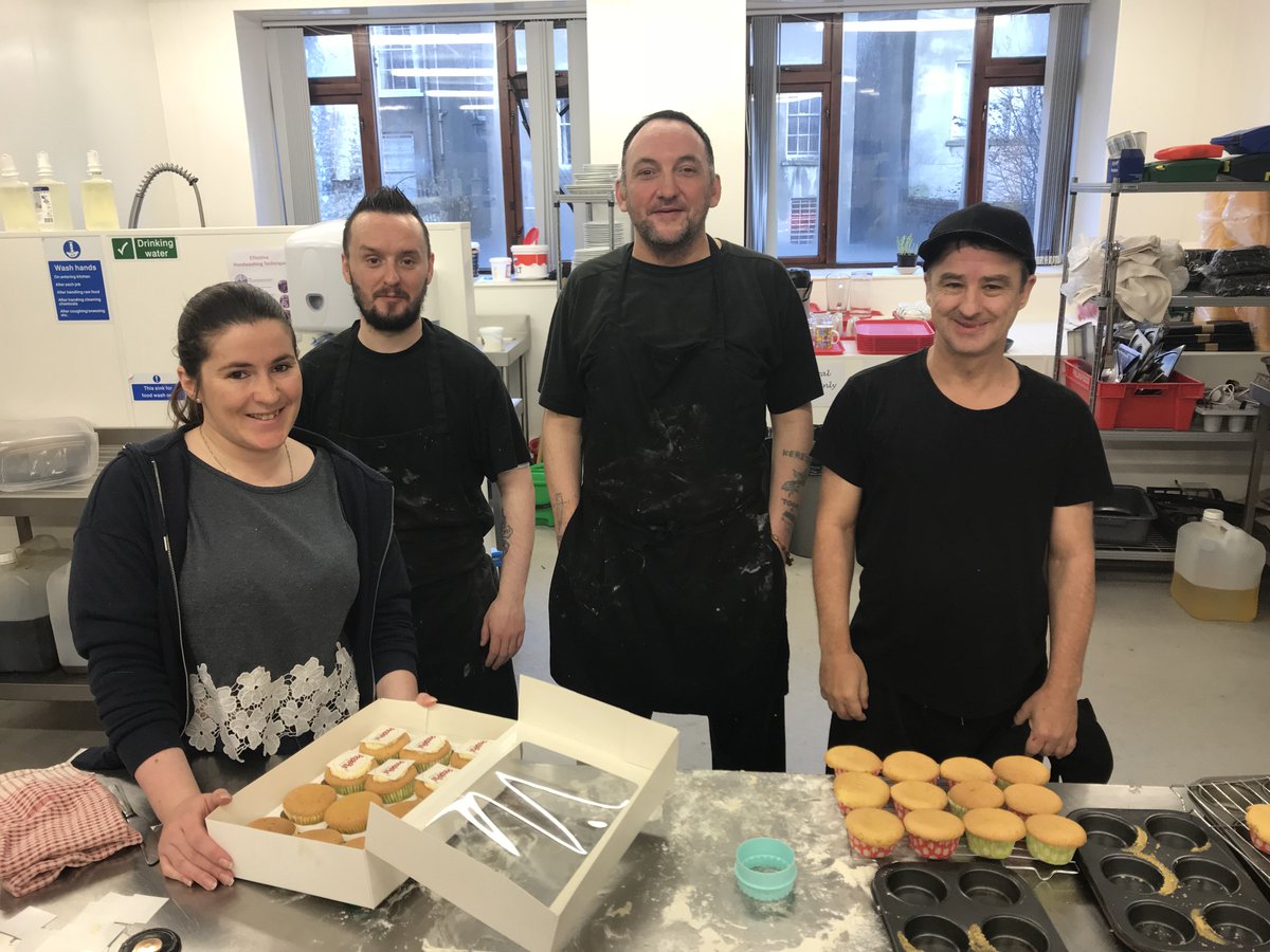 PeoplePlusNI's tweet photo. Our Foyle office will be visiting our community partners across the city today with some treats! Our partners are key in helping our participants gain the skills to move into work through training initiatives in our Hub Cafe. #workingtogether https://t.co/W51U3uJyR0