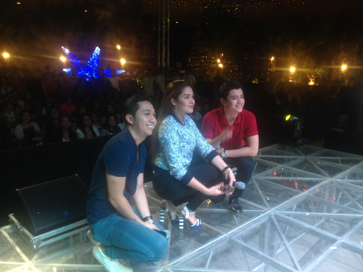 IamMhiko's tweet photo. Cast of Haunted forest Jane Oineza and Kelvin Miranda at Ayala Southwoods Mall #HauntedForest10DaysToGo https://t.co/WQCHXw2cbU