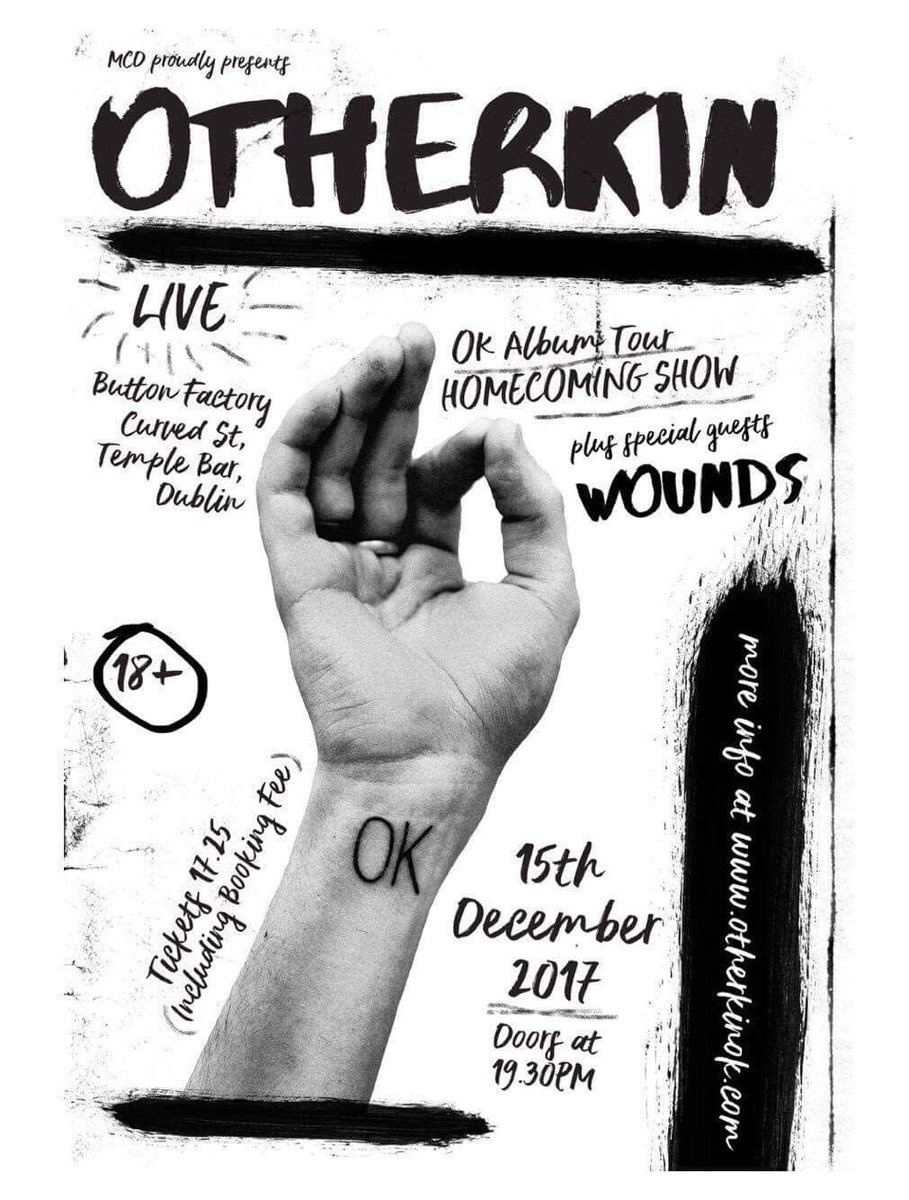 BUTTON FACTORY tonight w/ <a href="/OtherkinOK/">OTHERKIN</a> STAGE TIME: 8PM
