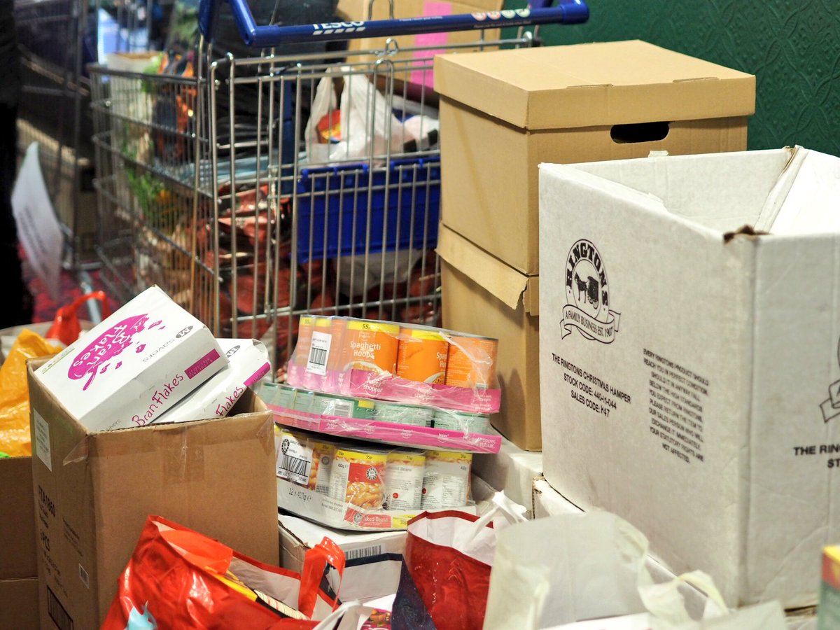 Precept's tweet photo. It’s #ChristmasJumperDay &amp; we have just dropped our amazingly generous donations off at the food bank. Thank you so much to all of the wonderful St Peter’s residents who donated. They were extremely well received. #communities #foodbanks #MoreThanFood #LoveWhatYouDo #NorthEast https://t.co/8N0F6SUOO9